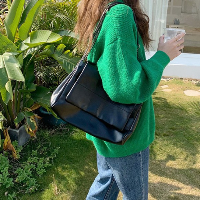 보슈 여성 체인 숄더백 데일리 도트백 심플 가방 B1-24