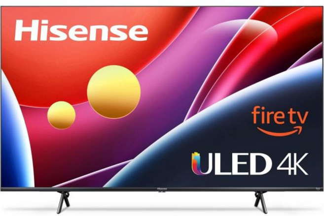 하이센스 U6 시리즈 75인치 ULED QLED 4K UHD 스마트 파이어TV 75U6HF 2024년형 돌비비전 HDR10+ HDMI2.1 VRR