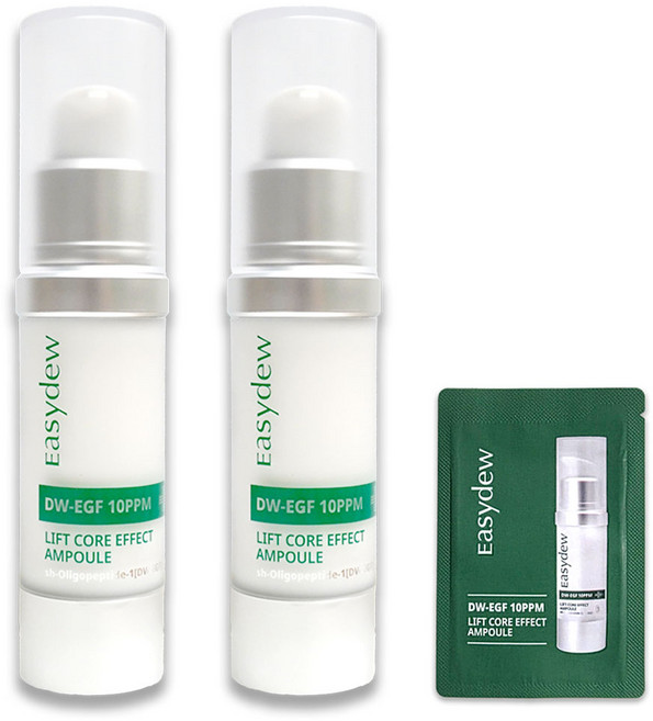 대웅제약 이지듀 리프트 이지에프 10 코어 이펙트 앰플 15ML 2개+체험분1ML, 2개