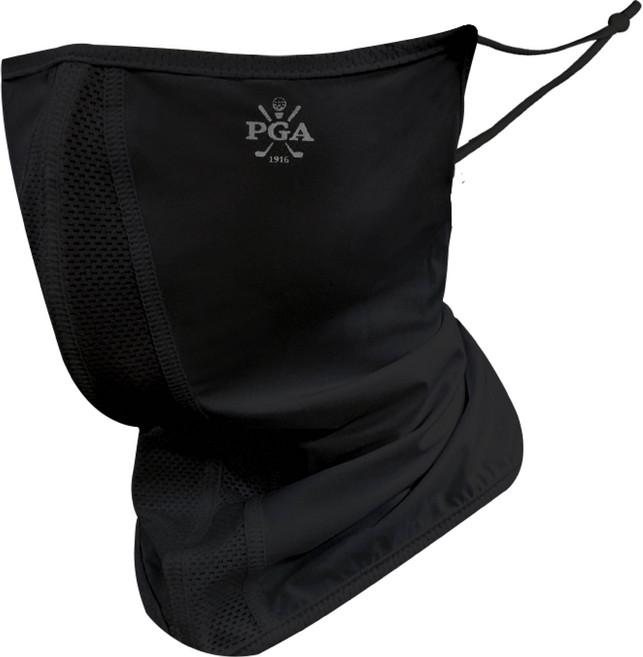 PGA투어 남여공용 페이스가드 벨크로 기본형, 블랙, 1개