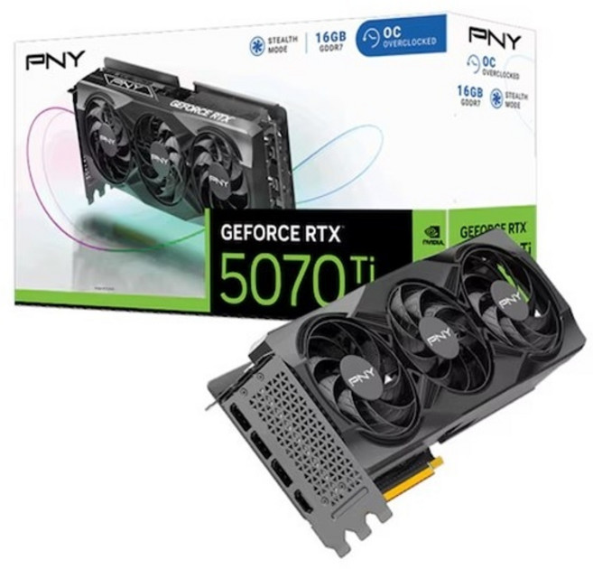 (PNY) 지포스 RTX 5070 Ti OC D7 16GB Triple Fan 제이씨현