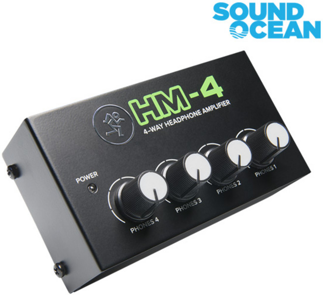 맥키 헤드폰 앰프 MACKIE Headphone Amplifier, HM-4