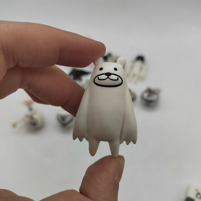 에그미 피규어 특별편 20종 냥코대전쟁 메지루시반다이 키링 벌크 반다이 캡슐 고양이 전쟁, 1개