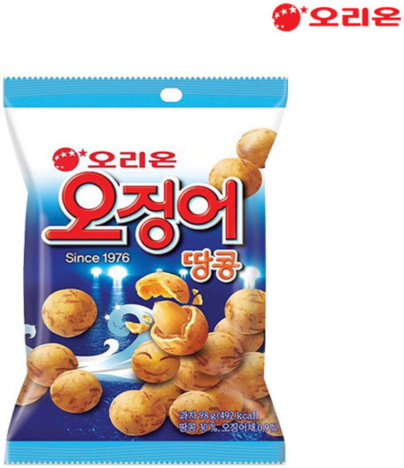 오징어땅콩, 98g, 20개