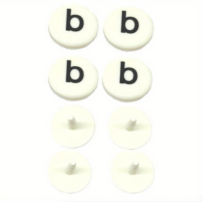 호환 Bogg Bag용 교체 리벳 Bogg Bag 교체 버튼 대형 네오프렌 토트백 스트랩 및 여행 필수 액세서리, [01] 8pcs