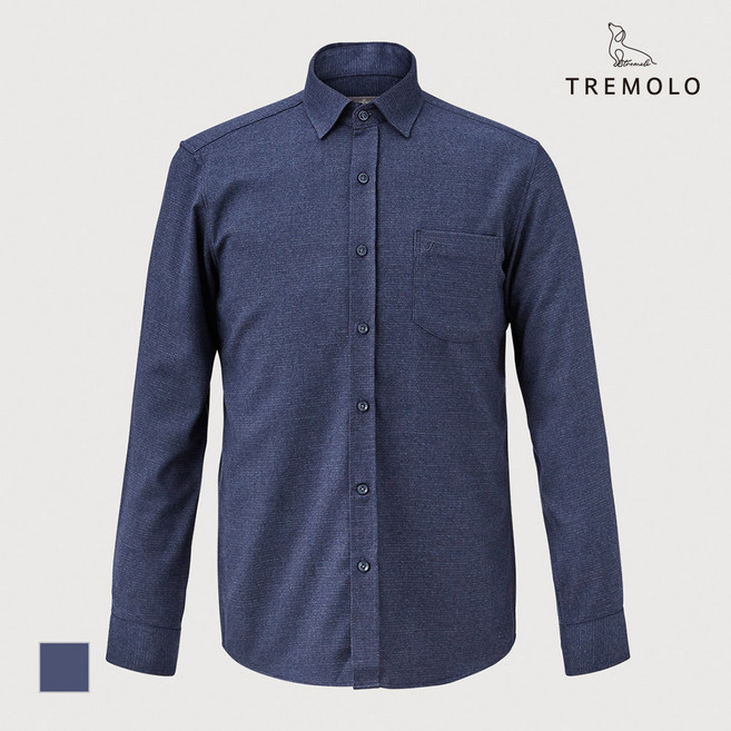 트레몰로 TREMOLO 솔리드라이크 D셔츠_.TGBTL4Z9101