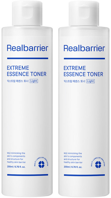 리얼베리어 익스트림 에센스 토너 (라이트) 세트 (+라이트 크림 20ml), 200ml