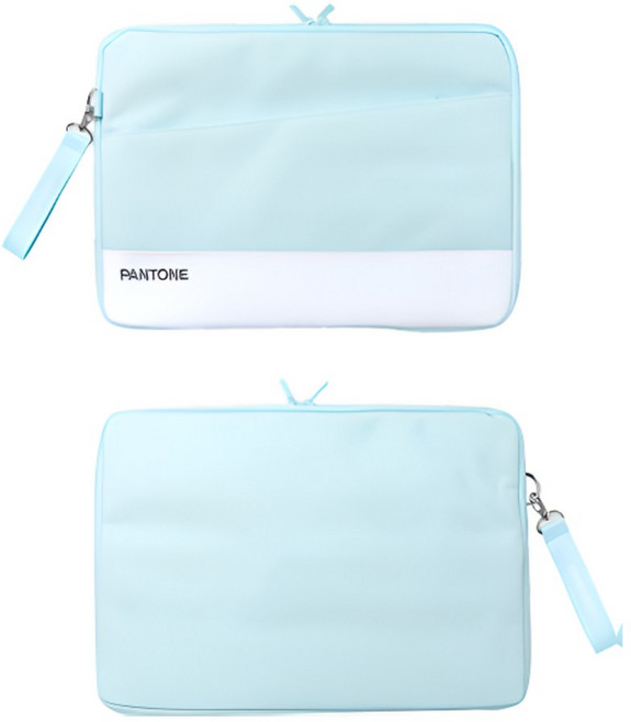 팬톤 패브릭 태블릿 노트북 맥북 가방 파우치 케이스, 팬톤스카이, 1개