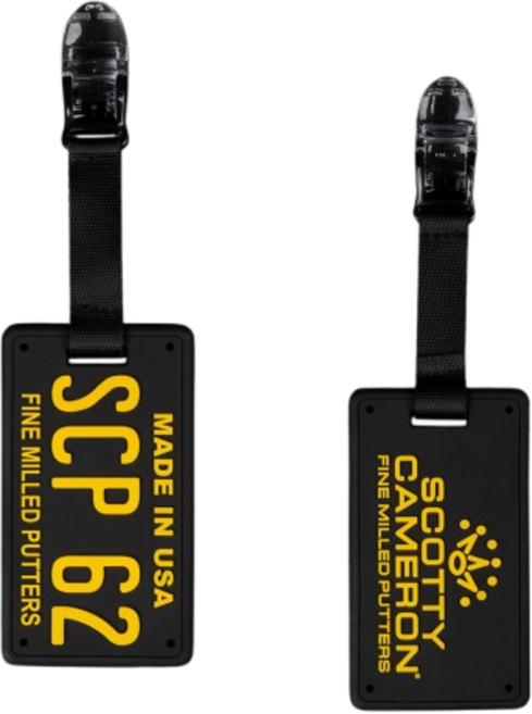 스카티카메론 블랙 SCP 62 헤드커버 리쉬 골프네임택 2025