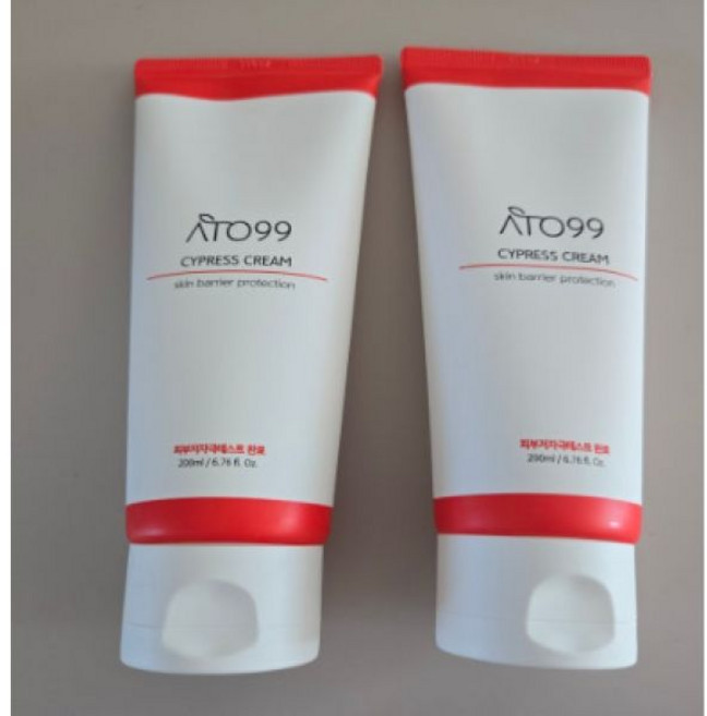 1+1 아토99 고보습 편백 바디크림 200ml 수분 충전 피부 진정 장벽 케어 보습제