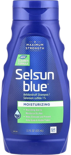 Selsun Blue 비듬 방지 샴푸 보습 325ml(11fl oz), SelsunBlue비듬방지샴푸보습325ml11floz, 1개, 325ml - 쿠팡