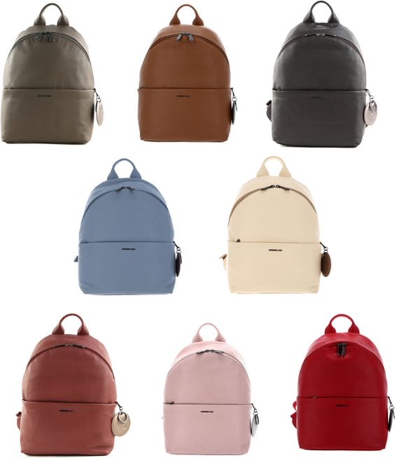 만다리나덕 백팩 여성 가방 멜로우 가죽 유럽직구 히트 색상