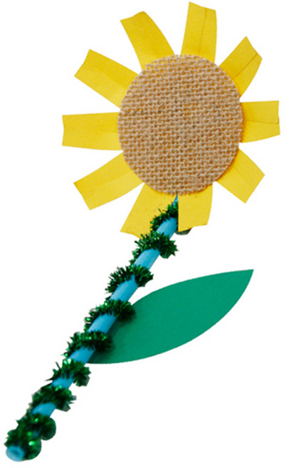 교재 해바라기피리만들기 / DIY.366 만들기 꾸미기 교육 체험 학습용, 혼합색상, 1개