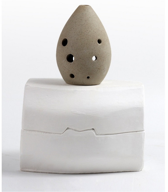 도예 석고몰드 슬립캐스팅 세라믹 아트 그라우팅 금형 오카리나 악기 진흙 성형 연마 diy, Xun 석고 금형, 1개