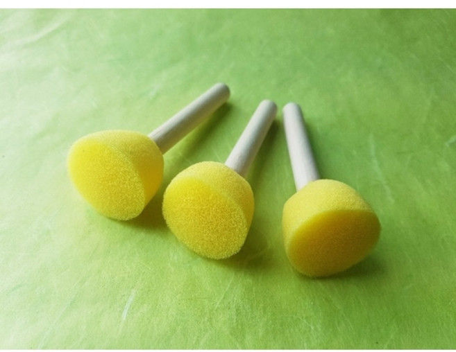 스펀지도장찍기, 1개