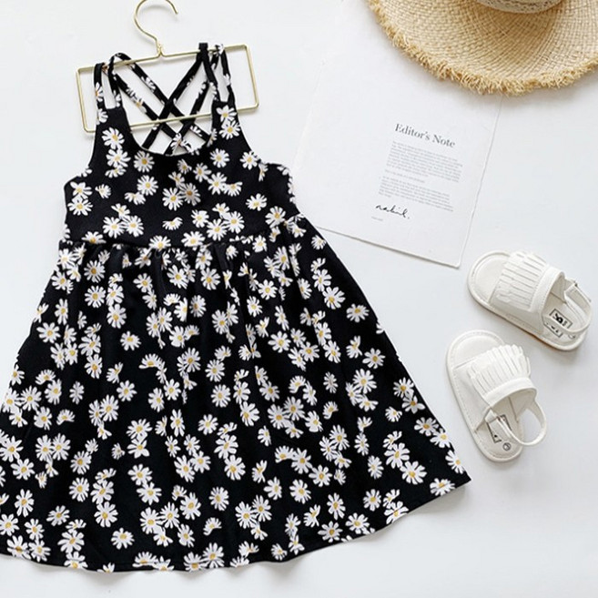 [앙디] O원피스 데이지X (O821)_(아동복 유아복 여아용 여름원피스 여아의류 시원한원피스 나시원피스 크로스 체크 린넨원피스 바캉스원피스)