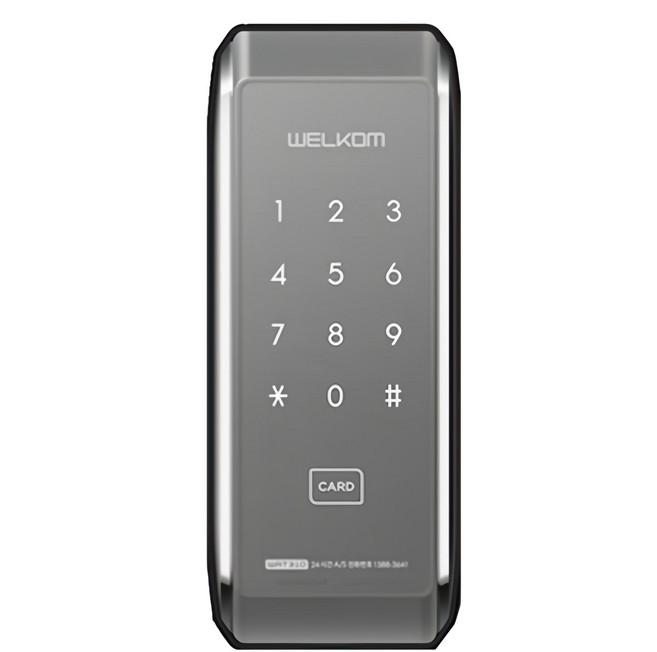 솔리티 웰콤 스마트 도어락, WAT310, 방문설치