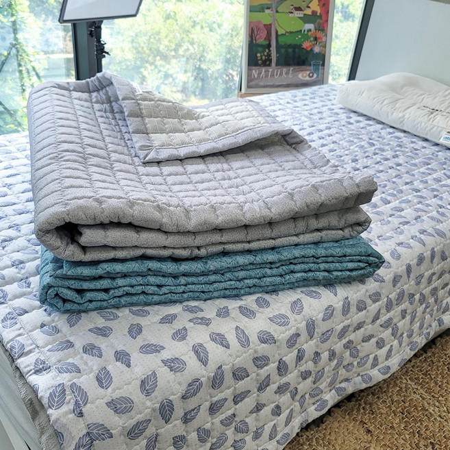 풍기인견 국산 침대패드 겸 카페트(150x195cm) 실물이 더 좋은 침구, 상세페이지 참조