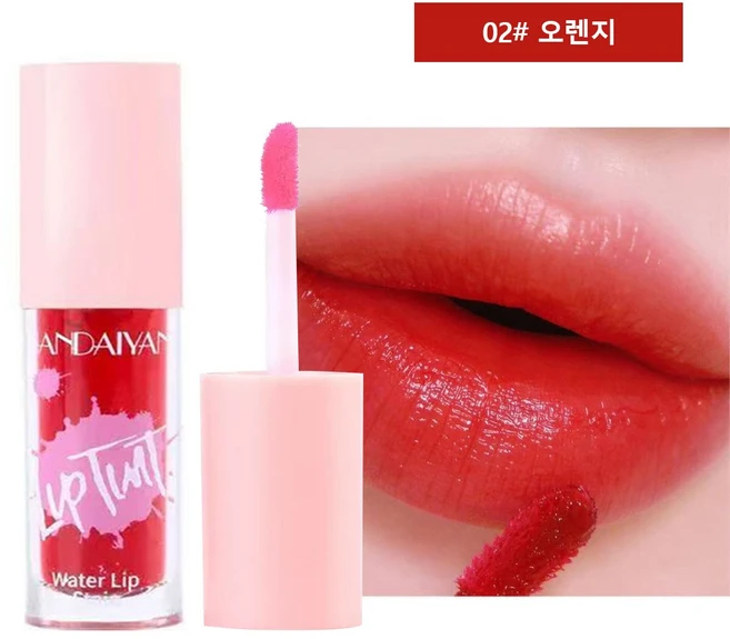 글로우 시럽 립틴트 워터프루프 착색 유지 탱글 유리광, 2개, 02 - 쿠팡