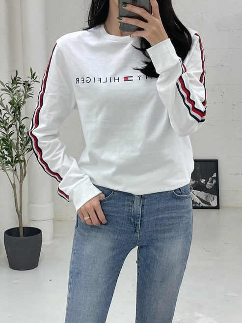 타미힐피거 크루넥 Nash 로고 티셔츠 3색 78E2793