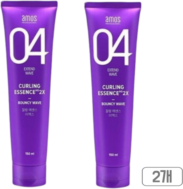 아모스프로페셔널 컬링에센스 2X 헤어에센스, 150ml, 4개