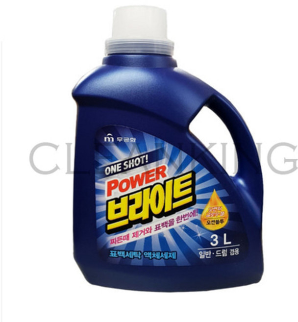 무궁화 잘녹는 브라이트 액체세제 3L (드럼용 소키), 1개