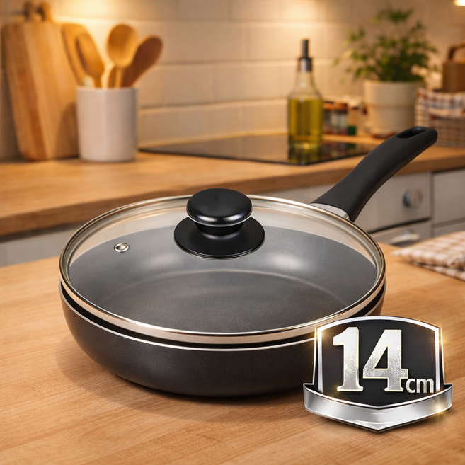 다용도 강화유리 냄비뚜껑 유리뚜껑 프라이팬덮개 후라이팬뚜껑 다양한구성, 1개, 14cm