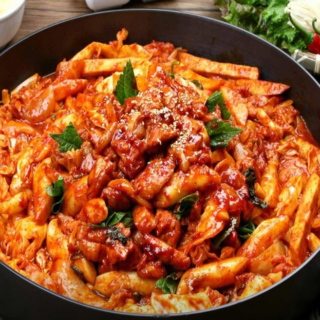 안동 찜닭+춘천 닭갈비 / 100% 닭다리살, 2개, 700g