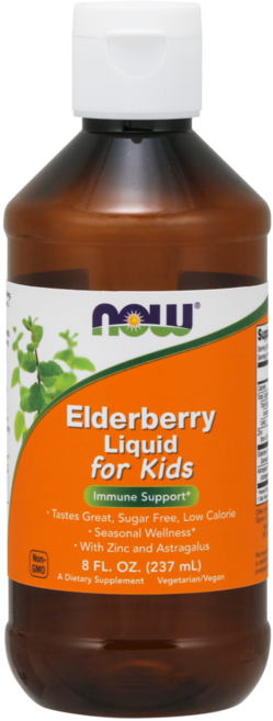 나우푸드 엘더베리 리퀴드 포 키즈, 1개, 237ml