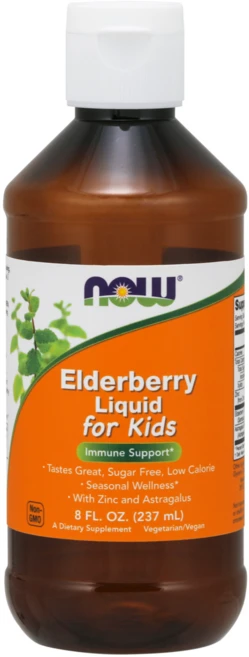 나우푸드 엘더베리 리퀴드 포 키즈, 1개, 237ml - 쿠팡