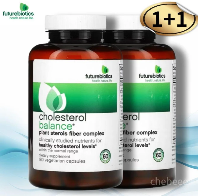 퓨쳐바이오틱스 콜레스테롤 발란스 180캡슐 2병 폴리코사놀 베타시토스테롤, 180정 - 쿠팡