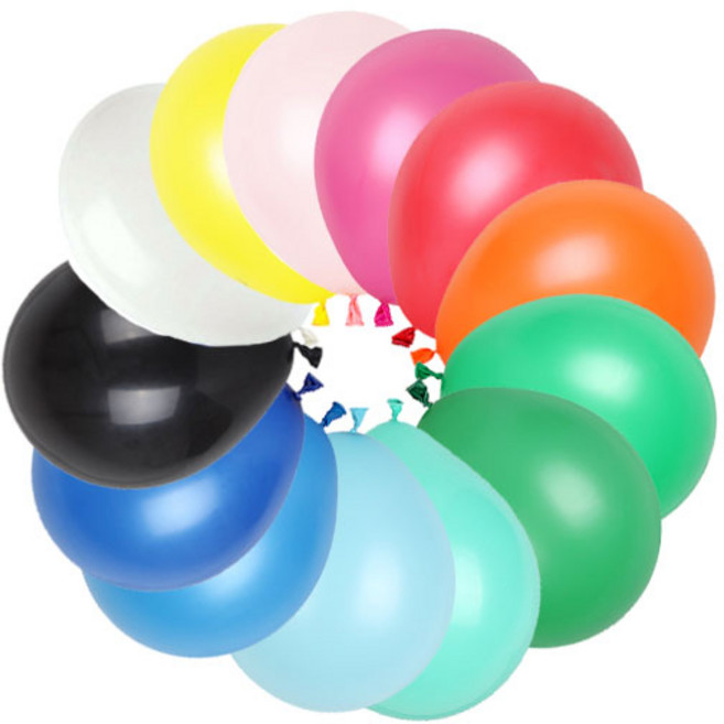 네오텍스 13cm 일반풍선(100개입), 100개, 일반 혼합