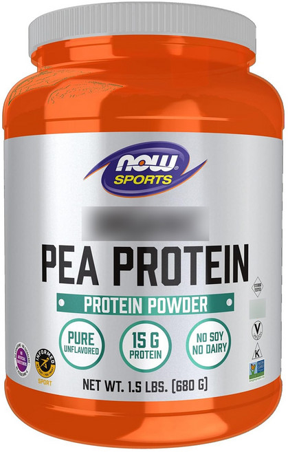 나우푸드 피 프로틴 파우더 언플레이버드, 1개, 680g