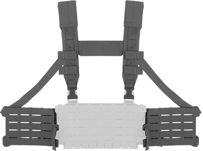 ARC Chest Rig V3 어깨 스트랩 5.56 양측 퀵 릴리스 슬라이드 Molle 플랫폼 사냥 조끼가있는 트리플 매거