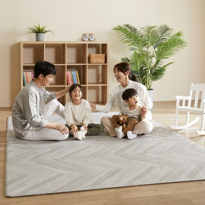 고려 고려화학 층간소음 방지매트 헤링본우드 놀이방매트 230x140x1.2cm