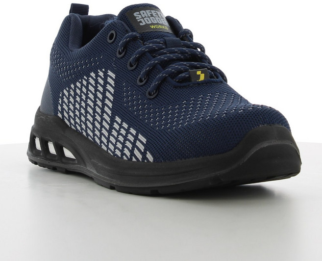 세이프티조거 가벼운 경량 작업화 통기 여름 KCS 미끄럼방지 안전화 피츠 FITZ, 네이비, 1개