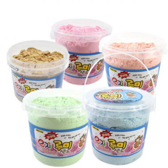 이지피아 루미샌드 모래놀이 대용량 리필 3L 5종 택1, 네츄럴, 1.5kg, 1개