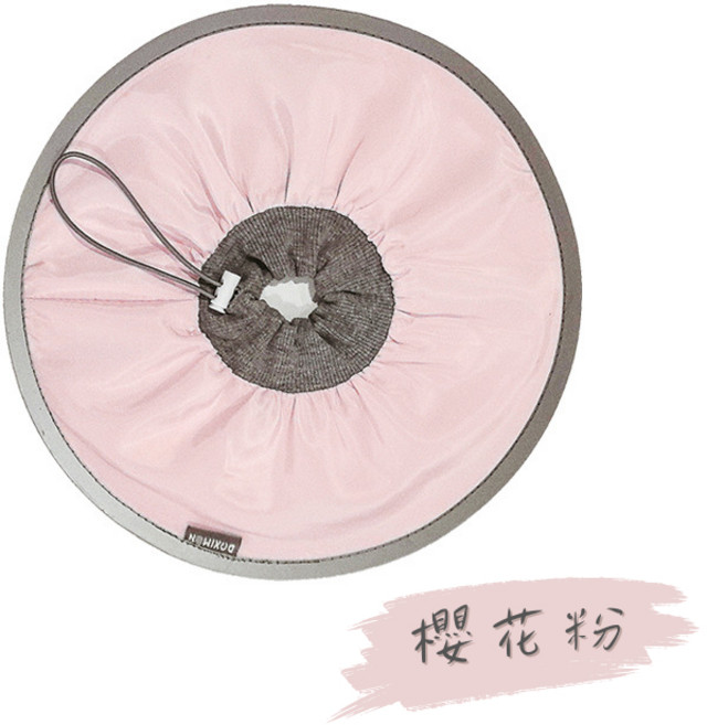伊莉莎白圈 輕量級 柔軟舒適 防水防舔 狗頭套 貓頭套, 櫻花粉, 1個