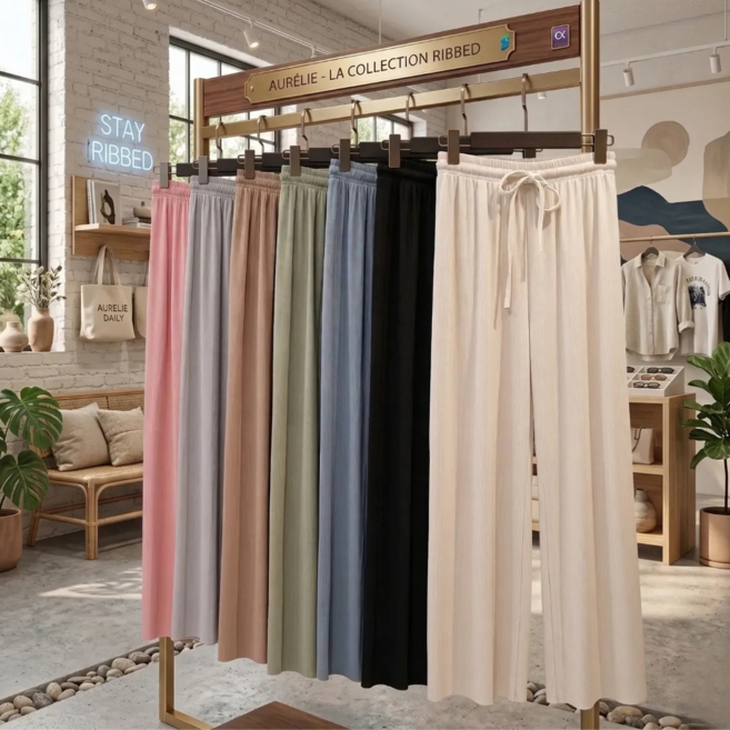 몬티르 하루종일 시원하고 핏이 예쁜 와이드 쿨팬츠 여성바지