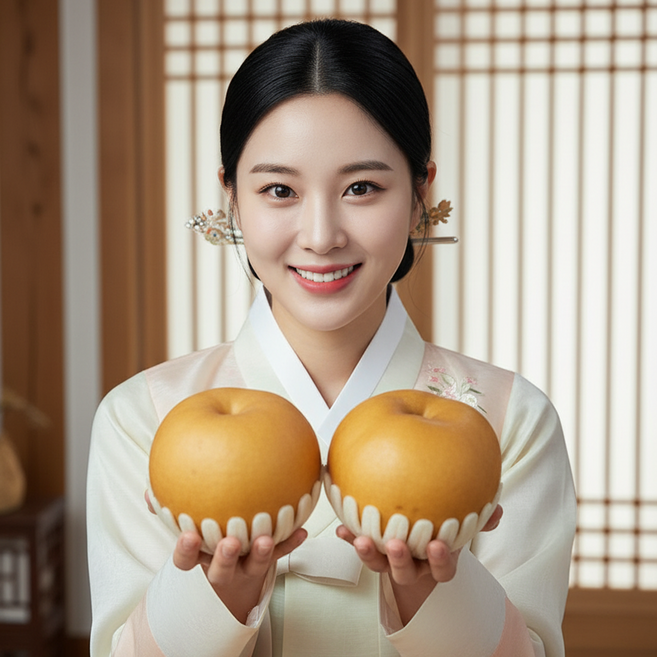 [산지직송] 고당도 나주 햇 배 5kg GAP인증 설날 추석 명절 프리미엄 선물세트, 1박스, 특품(선물용/제수용) 5kg (5-7과)