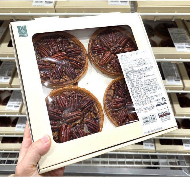 [식자재랜드]코스트코 피칸 타르트4CT, 4개, 105g