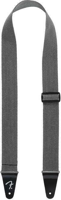 Fender 스트랩 Modern Tweed Strap WhiteBlack 2"