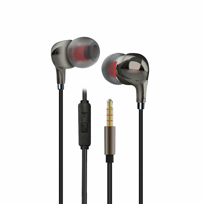 PURE AUDIO 入耳式耳機麥克風 鈦色 GT-5113