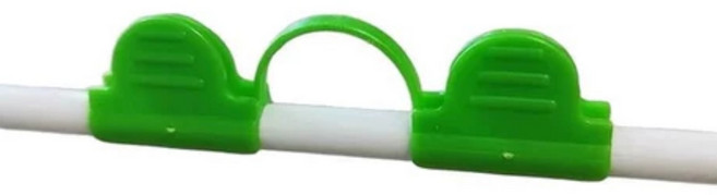 헬스와미 20개 40개 세트 파이프 비닐집게 비닐 고정 클립 집게