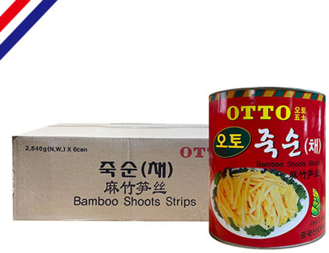 오토 죽순(채) 2.84kg 6개 1박스