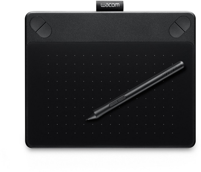 와콤 Intuos Comic 구모델펜&터치 만화 일러스트제작 모델 S사이즈 블랙 CTH490/K1, 상세페이지 참조