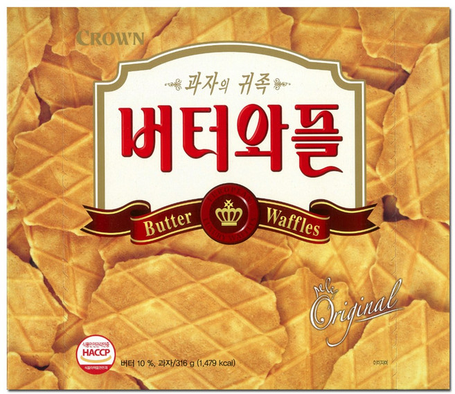 버터와플 316g, 1세트