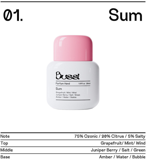 【Bussi 】香水護手霜 30ml, 1個, sum