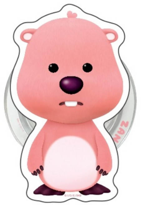 잔망루피 맥세이프 에폭시 화이트 전신 스마트톡 마그네틱링 포함, 추욱루피, 1개