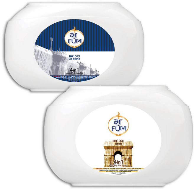 아로퓸 메모아르 캡슐세탁세제 32개입x2종(총 64개입) (아치+라세느), 2세트, 32개입